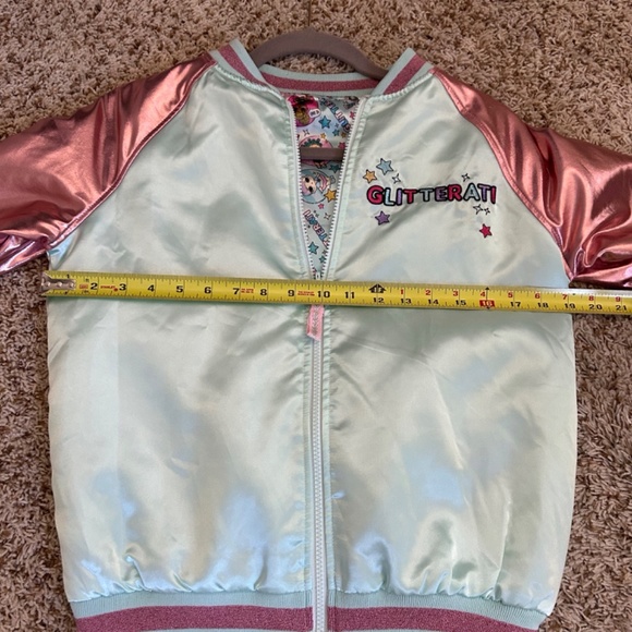 LOL Surprise Dolls Reversable Bomber Jacket. NWOT - Picture 7 of 10